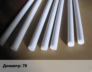 Фторопласт стержень 70 L=100